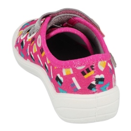 Calzado infantil befado 251Y181 rosa plata multicolor 1