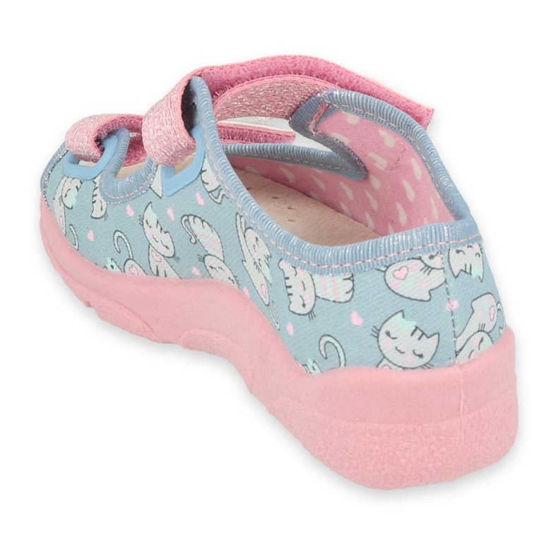 Calzado infantil befado 869X167 azul rosado gris 2