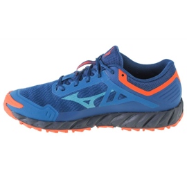 Zapatillas Mizuno Wave Ibuki 3 M J1GJ207318 azul naranja 1