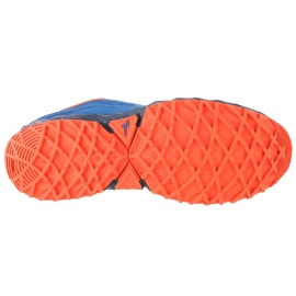 Zapatillas Mizuno Wave Ibuki 3 M J1GJ207318 azul naranja 3