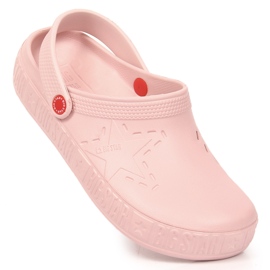 Pantuflas rosa mujer kroks rosa Big Star II275008 rosado 1
