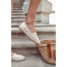 S.Barski Alpargatas Clásicas Mujer Caladas Catris Beige 8