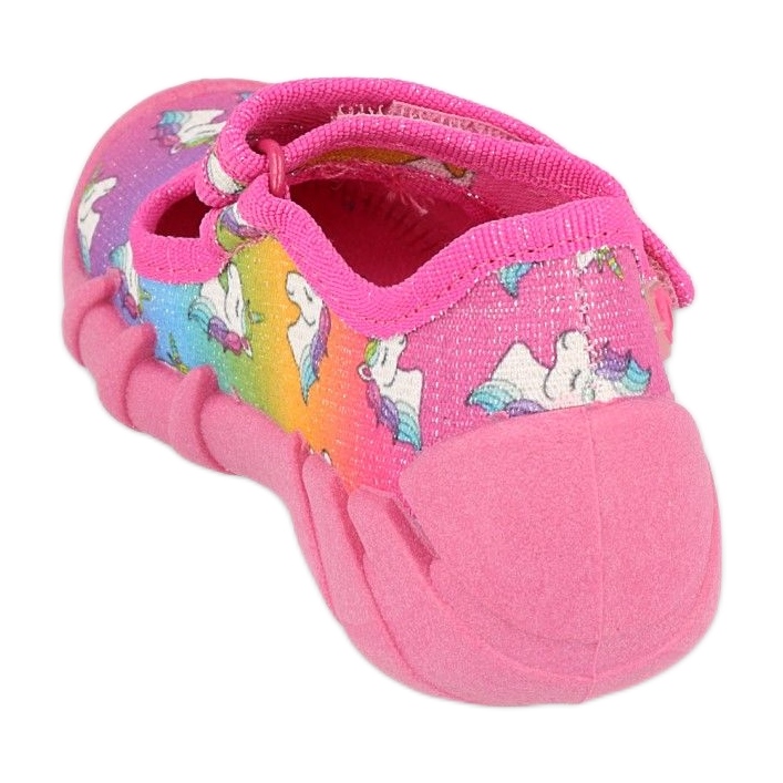 Calzado infantil befado speedy 109P232 púrpura azul rosa amarillo 2