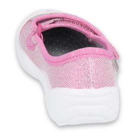 Calzado infantil befado 209P034 rosado plata 2