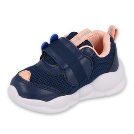 Calzado infantil befado 516P090 azul marino rosado 1