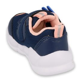 Calzado infantil befado 516P090 azul marino rosado 2