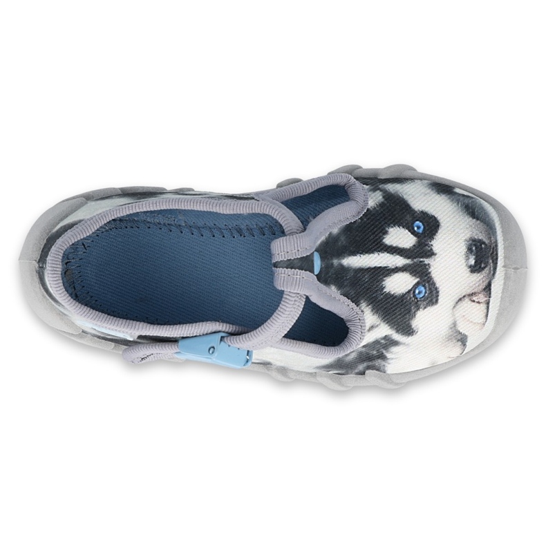 Calzado infantil befado 110P417 blanco negro gris 3