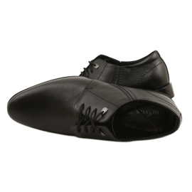Olivier Zapatos formales de hombre 152LU negro 12