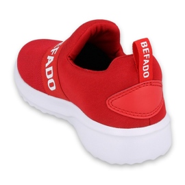 Calzado infantil befado 516X081 blanco rojo 2
