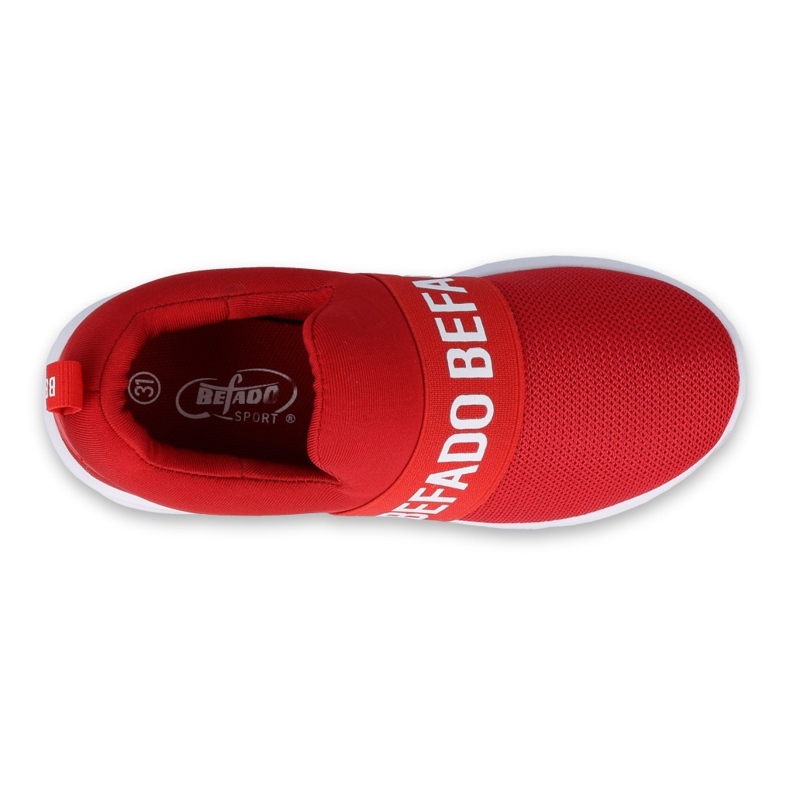 Calzado infantil befado 516X081 blanco rojo 3