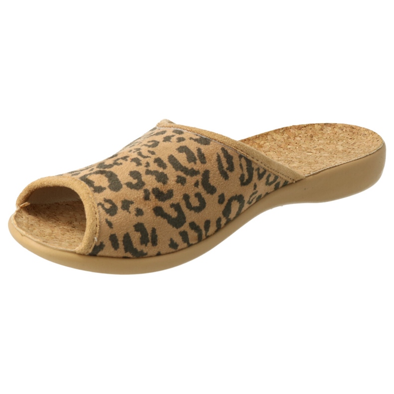 Zapatos de mujer befado pu 254D121 beige marrón 1
