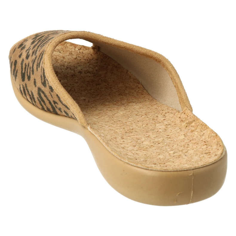 Zapatos de mujer befado pu 254D121 beige marrón 3