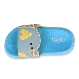 Pantuflas infantiles befado de espuma azul 152X002 2