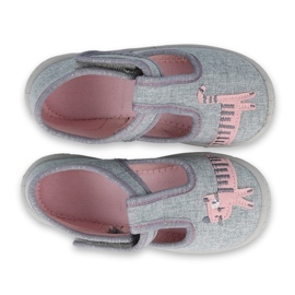 Calzado infantil befado 531P072 rosa gris 6