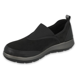 Zapatos de mujer befado 156D006 negro plata 1