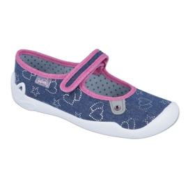 Calzado infantil befado 114Y309 azul marino rosado multicolor 3