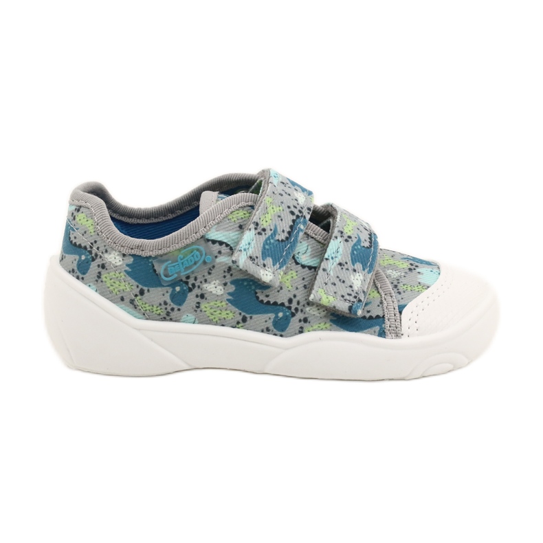 Zapatillas para niños de Befado para velcro 907p156 azul 2