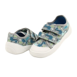 Zapatillas para niños de Befado para velcro 907p156 azul 4