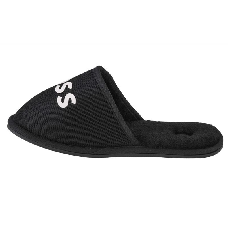 Pantuflas con logotipo Boss J29312-09B negro 1