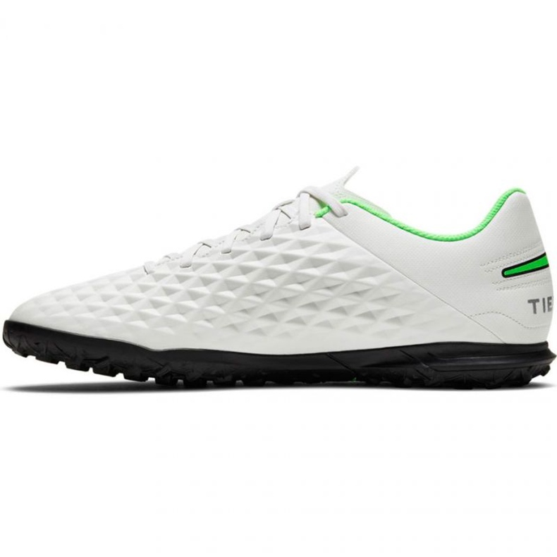 Botas de fútbol Nike Tiempo Legend 8 Club Tf M AT6109 030 blanco blanco 1