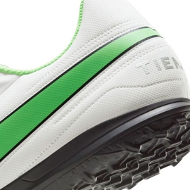 Botas de fútbol Nike Tiempo Legend 8 Club Tf M AT6109 030 blanco blanco 7