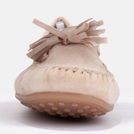 Marco Shoes Mocasines suela flexible beige 2