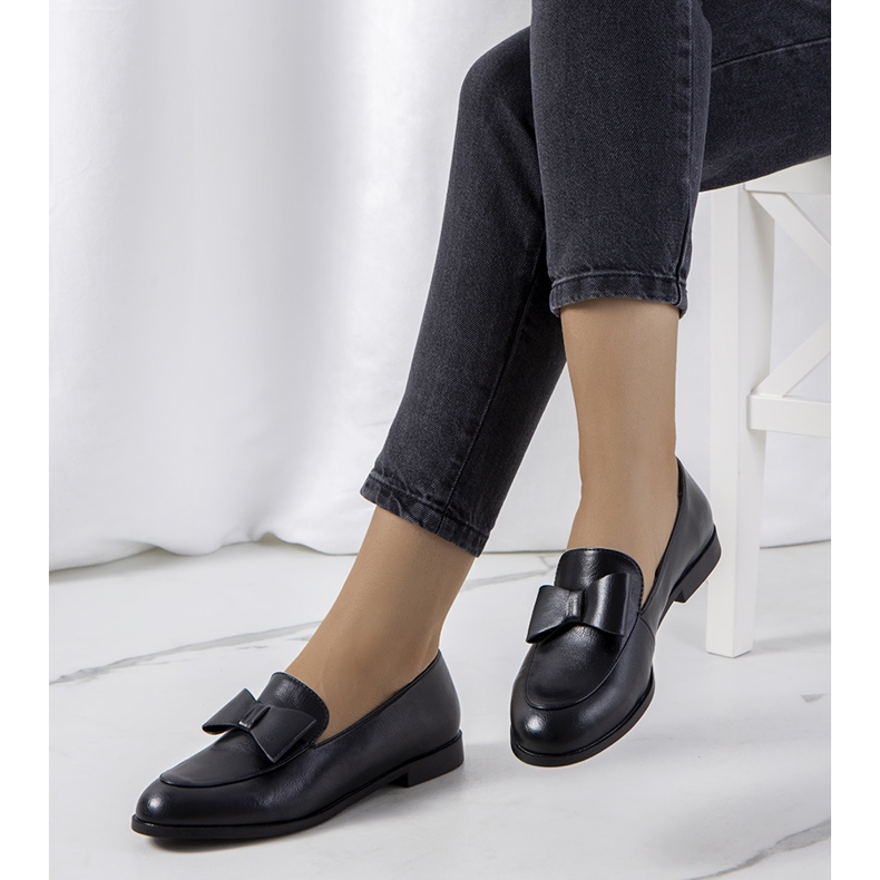 Zapatos negros Hoge de mujer 1 Zapatos negros Hoge de mujer 1