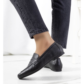 Zapatos negros de piel de Zulte 2
