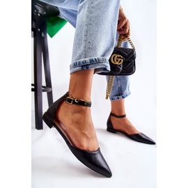 WD1 Bailarinas Mujer Piel Spitz Black Caprise negro 5