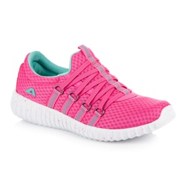 American Club Calzado Deportivo Textil rosado 2