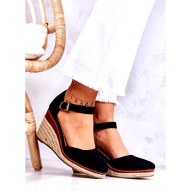 PS1 Alpargatas De Mujer Con Cuña Negras Tamarill negro 1 PS1 Alpargatas De Mujer Con Cuña Negras Tamarill negro 1