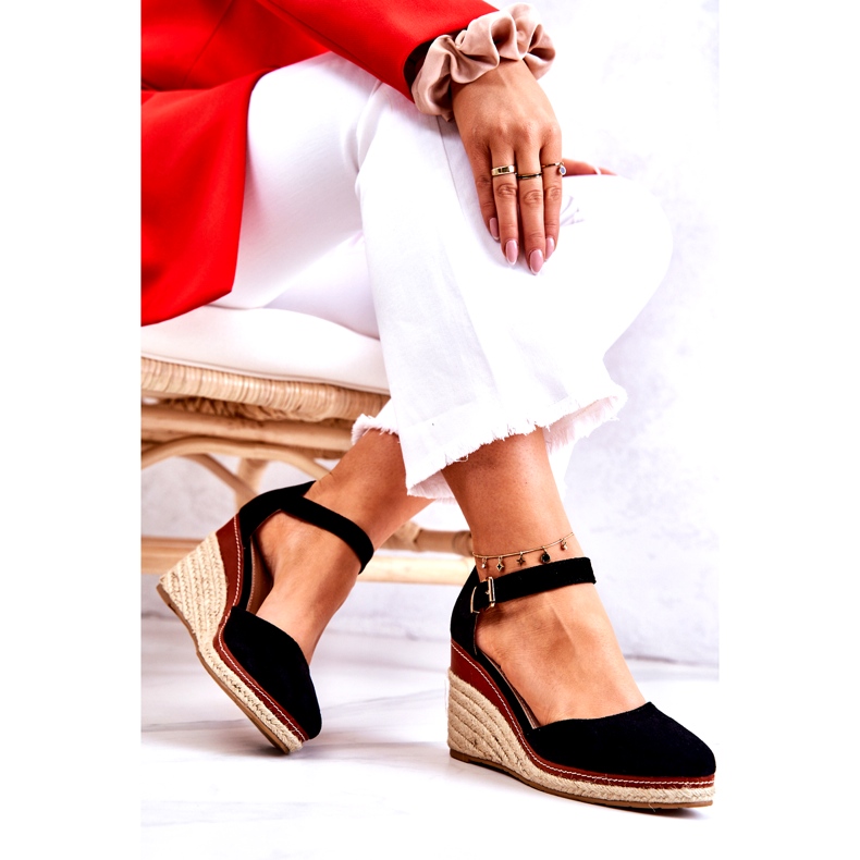 PS1 Alpargatas De Mujer Con Cuña Negras Tamarill negro 4 PS1 Alpargatas De Mujer Con Cuña Negras Tamarill negro 4