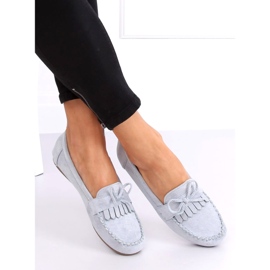 Mocasines mujer classic blue 77-202 Blue azul 2