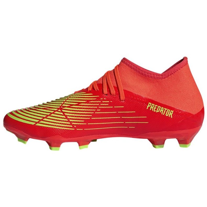 Adidas Predator Edge.3 Fg M GW1005 zapatillas rojo naranjas y rojos 1
