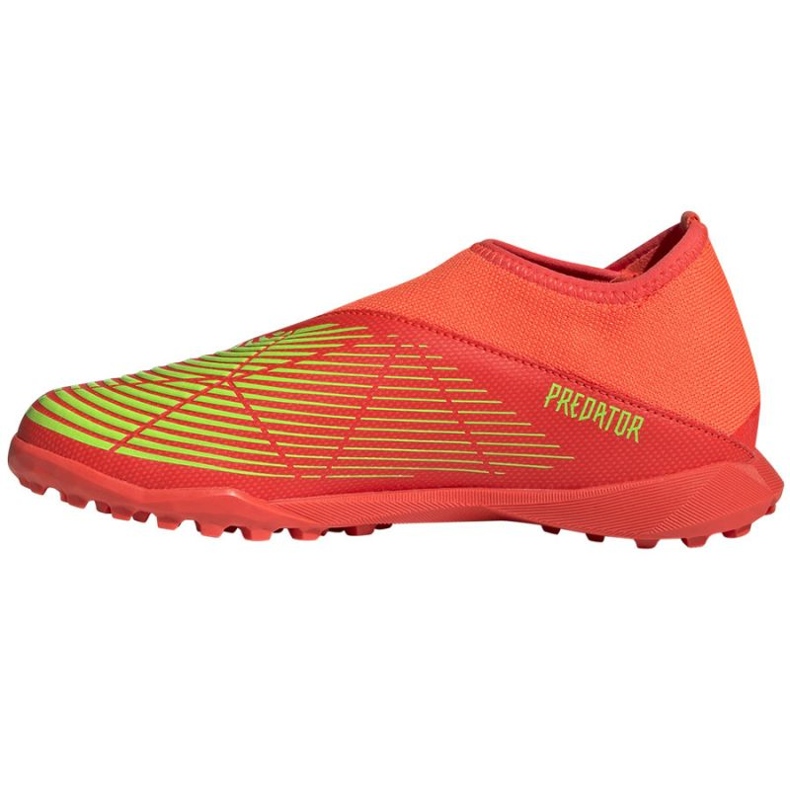 Zapatos Adidas Predator Edge.3 Ll Tf GV8489 rojo naranjas y tintos 1