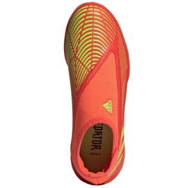 Zapatos Adidas Predator Edge.3 Ll Tf GV8489 rojo naranjas y tintos 2