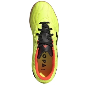 Zapatillas Adidas Copa Sense.3 In Sala Jr GZ1382 negro amarillo 2