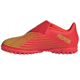 Zapatillas Adidas Predator Edge.4 V Tf Jr GV8480 rojo naranjas y rojos 1