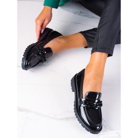 SHELOVET Mocasines de moda negro 2