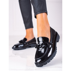 SHELOVET Mocasines de moda negro 1
