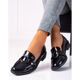 SHELOVET Mocasines elegantes negro 1