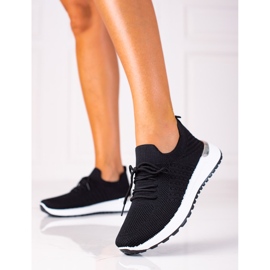 SHELOVET Zapatos deportivos cómodos negro 1