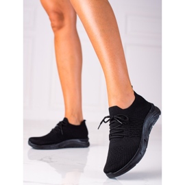 SHELOVET Zapatos deportivos negro 2