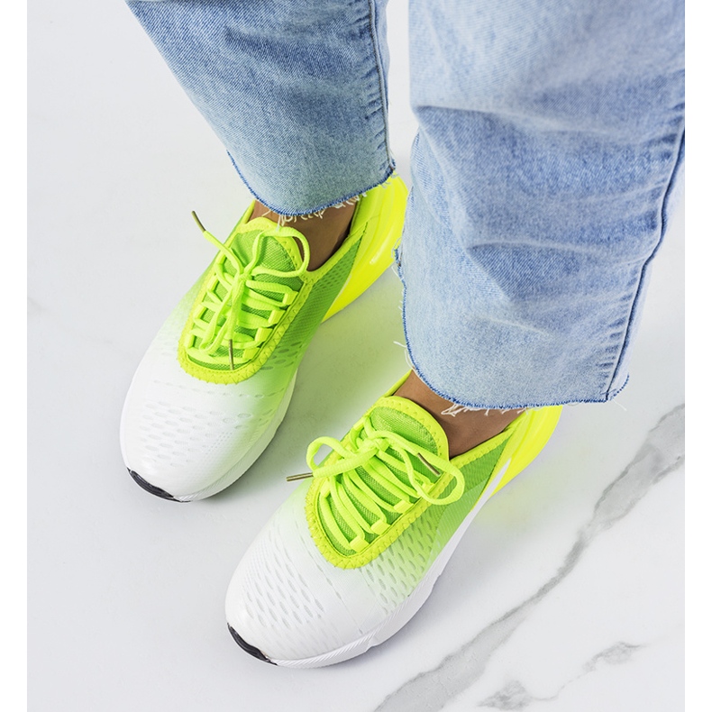 Deportivas verdes Glaner blanco 1 Deportivas verdes Glaner blanco 1