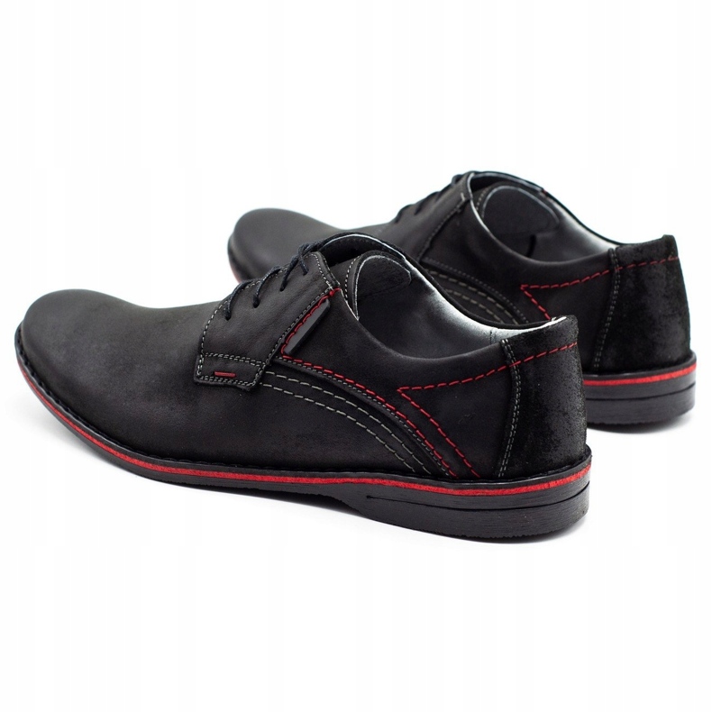 Zapatos hombre olivier piel 242 negro 3