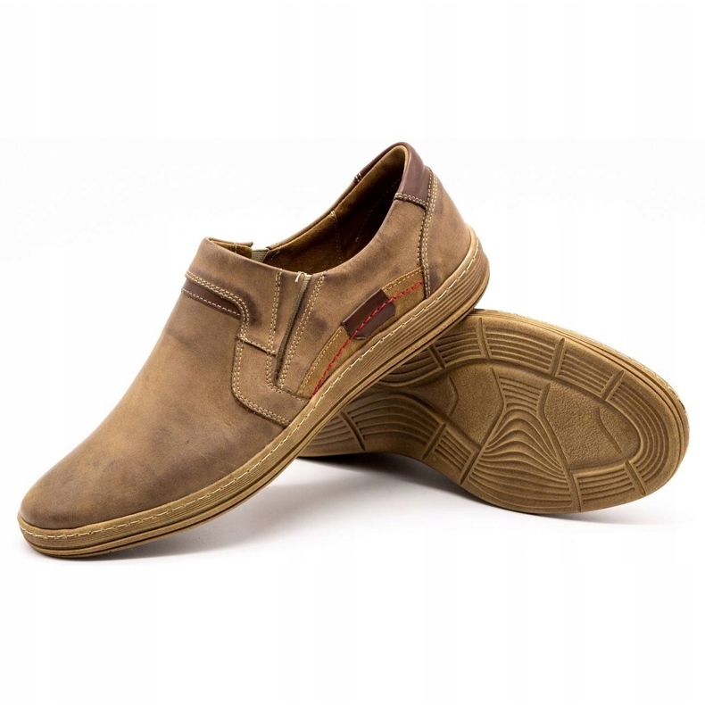 Olivier Mocasines hombre piel 520 marrón 3