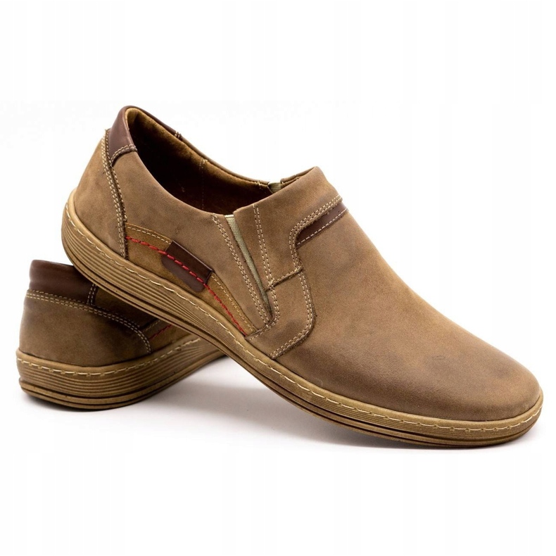 Olivier Mocasines hombre piel 520 marrón 4