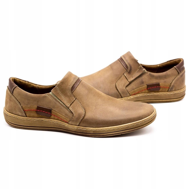 Olivier Mocasines hombre piel 520 marrón 5