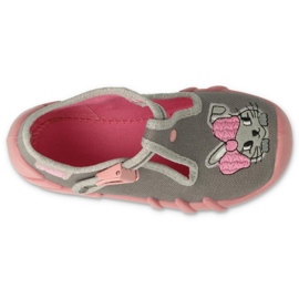 Zapatos befado niño 110P453 rosa gris 3