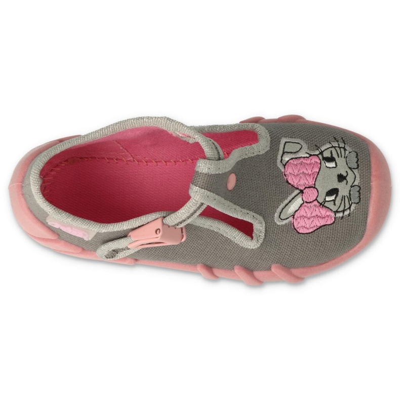 Zapatos befado niño 110P453 rosado gris 3